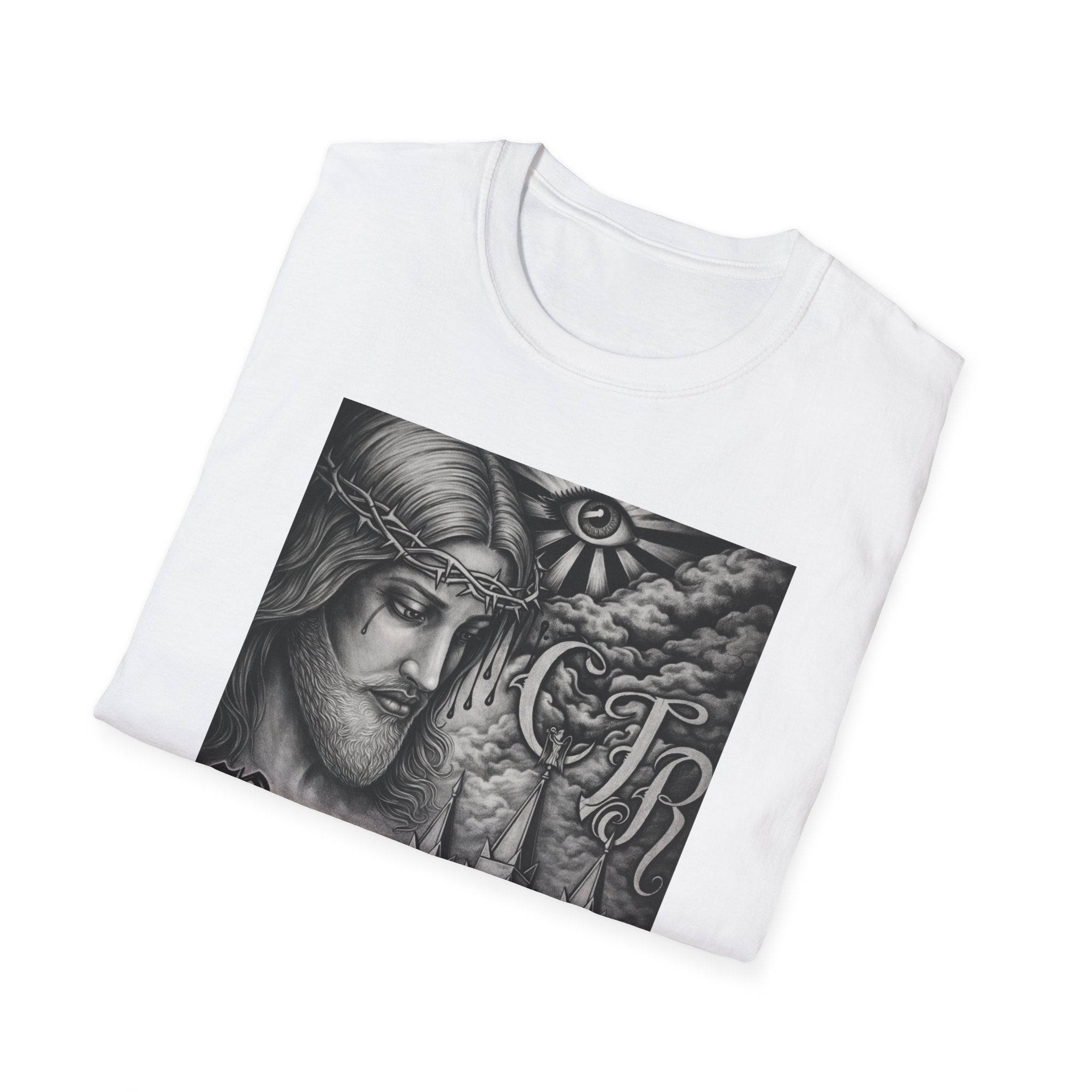 Jesus watching over us CTR T-Shirt
