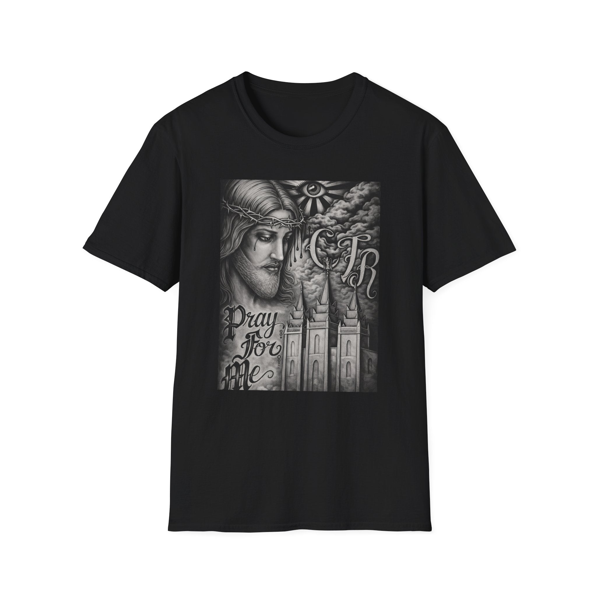 Jesus watching over us CTR T-Shirt
