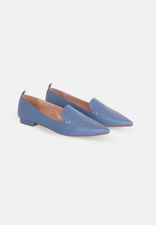 Butia Leather Ballerinas Butia – Women’s Pointed-Toe Flat Shoes