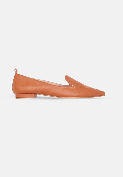 Butia Leather Ballerinas Butia – Women’s Pointed-Toe Flat Shoes